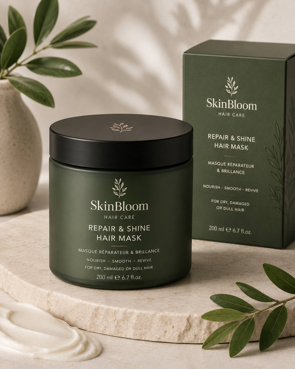 SkinBloom - Repair & Shine Hair Mask